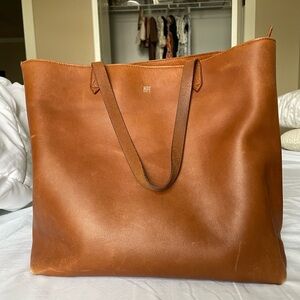 Madewell Transport Leather Tote Bag
